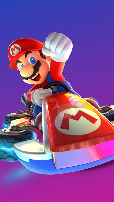 1080x1920 Mario Kart 8 Deluxe Nintendo Switch Game Iphone 7,6s,6 Plus ...