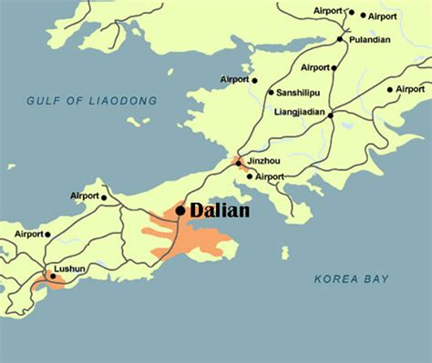 Dalian Map - China