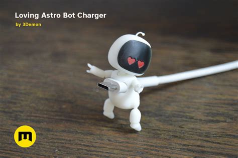 3D file Astro Bot PS5 Controller Charger 🤖・3D printing design to ...