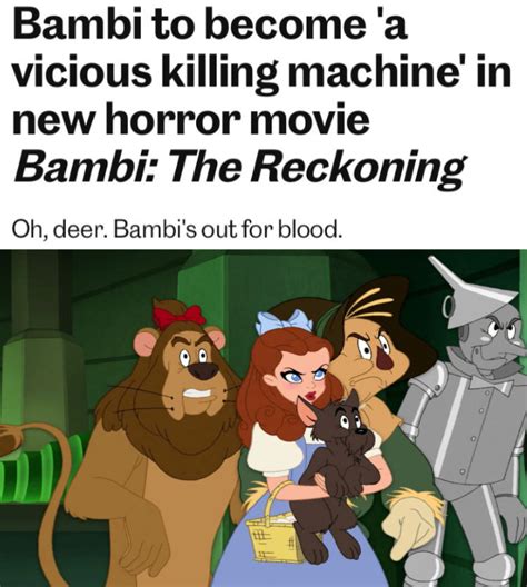 Team Dorothy hates Bambi Horror Remake by isathekittypan on DeviantArt