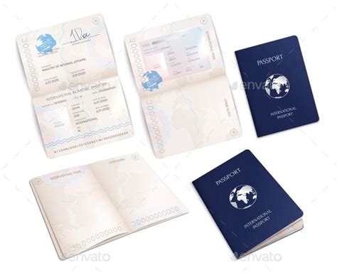 10+ Realistic Passport Mockup PSD Templates | Mockuptree