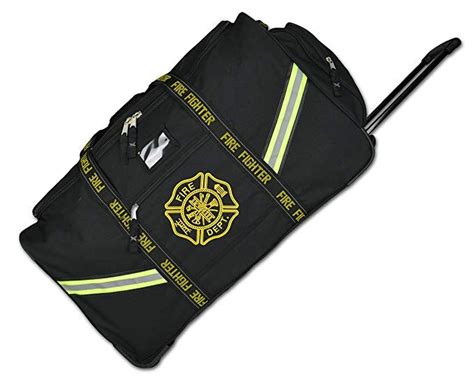 Lightning X Premium Rolling Firefighter Turnout Bunker Gear Bag w ...