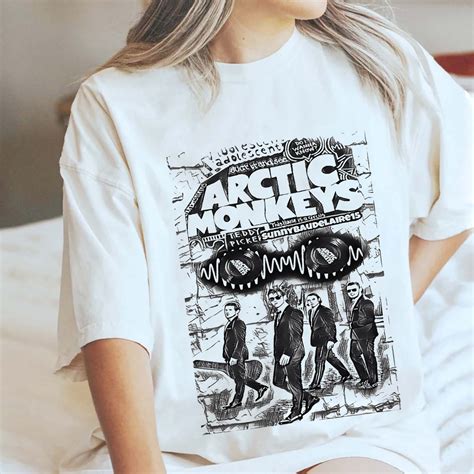 Arctic Monkeys Band T-shirt, Arctic Monkeys Lyric Shirt, Arctic Monkeys Merch