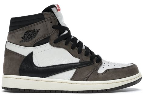 Jordan 1 Retro High OG SP Travis Scott Mocha Men's - CD4487-100 - US