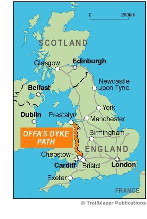 Trailblazer Guide Books – Offa's Dyke Path: Chepstow to Prestatyn ...