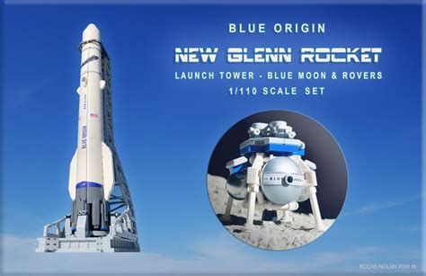 Return to the Moon with Blue Origin's Rockets and Lunar Lander Made Out ...