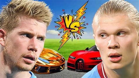 DE BRUYNE vs HAALAND CAR COLLECTION (2023) - YouTube