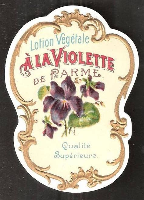 vintage french label | Perfume label, Vintage labels, French perfume labels