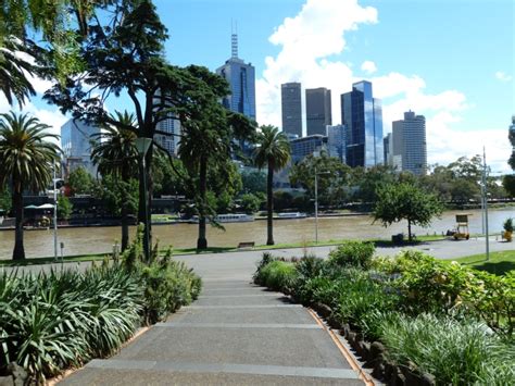 Melbourne city parks walk - Walking Maps