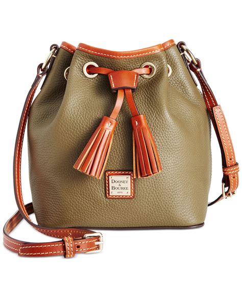 Dooney & Bourke Kendall Drawstring Crossbody Bag in Olive (Green) - Lyst