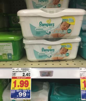 Pampers Baby Wipes as low as $0.49 at Kroger!! - Kroger Krazy