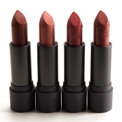 Bite Beauty Molasses, Meringue, Verbena, Chai Amuse Bouche Lipsticks ...