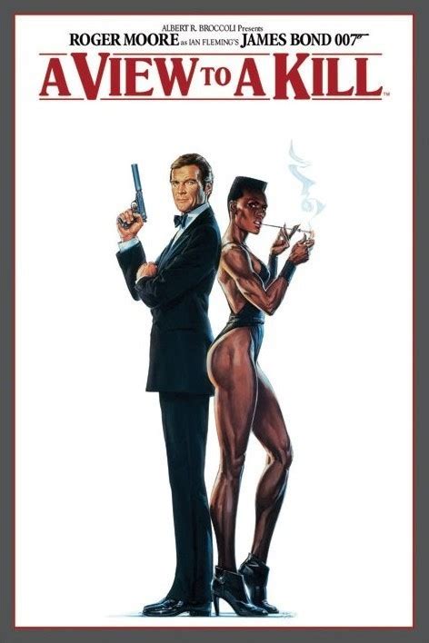 JAMES BOND 007 - a view to a kill Poster, Plakat | Kaufen bei Europosters