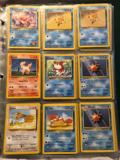 Pokémon Cards From the 90s-1995, 96,98 binder2 - Etsy