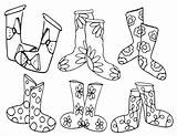 Free Silly Socks Coloring Page — Stevie Doodles sketch template
