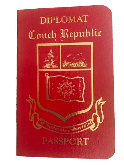 Order Passports - The Official Website of the Conch Republic