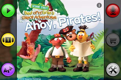 Bert and Ernie's Great Adventures: Ahoy, Pirates! Review | Educational App Store