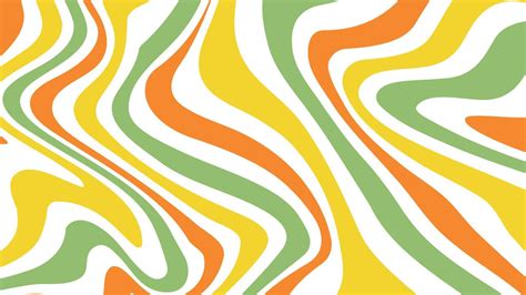 acid wave rainbow line backgrounds in 1970s 1960s hippie style. y2k wallpaper patterns retro ...