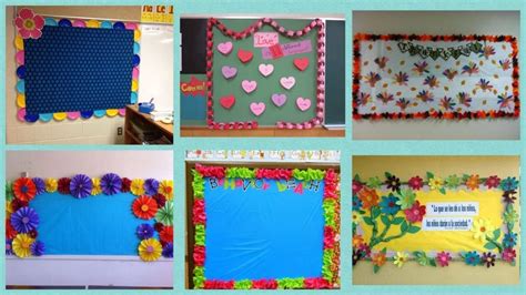 Display board designer border decoration ideas for school, home, office ...