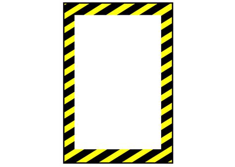 24x36 Vertical Caution Sign Customized Floor Tape Safety Marking – Industrial Floor Tape