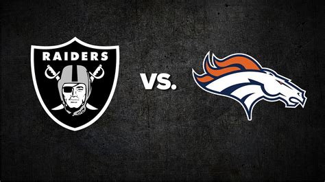 The final GDT: Broncos (8-8) @ Raiders (7-9) - Change is on the horizon - Las Vegas Raiders ...