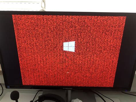 Red screen of death? [moved from /r/softwaregore] : r/hardwaregore