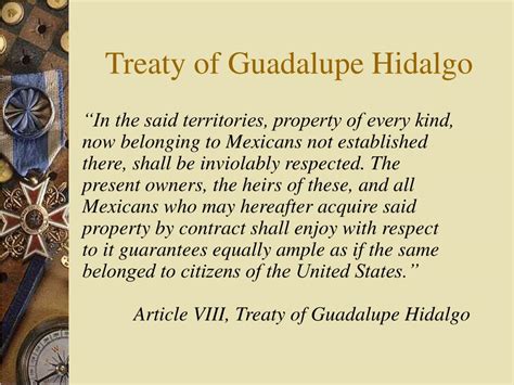 PPT - Treaty of Guadalupe Hidalgo PowerPoint Presentation, free ...