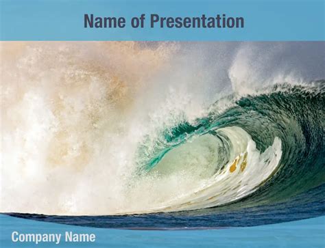 Wave PowerPoint Templates - Wave PowerPoint Backgrounds, Templates for ...