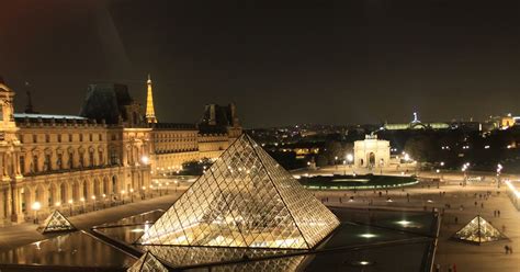 My Scenic Byway: Night View from Inside the Louvre