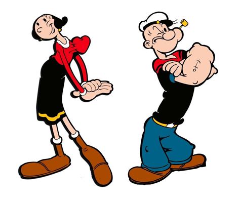 Popeye And Olive Oil