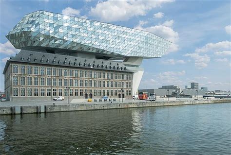 Port Authority Building (Havenhuis) in Antwerp, 2016 - Zaha Hadid - WikiArt.org