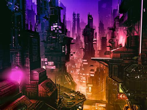 Futuristic City Resolution, , Background, and, Future City 3D, HD ...