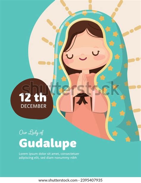 Our Lady Guadalupe Feast Day Stock Vector (Royalty Free) 2395407935 | Shutterstock