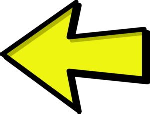 Yellow Arrow Left Clip Art at Clker.com - vector clip art online, royalty free & public domain