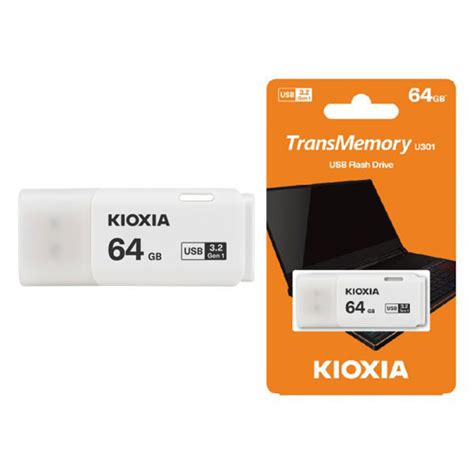 KIOXIA 64GB TransMemory U301 USB3.2 Gen 1 有蓋 可掛繩 手指 隨身碟 電腦 – Muse ...