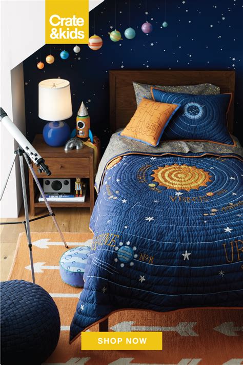 Space Bedding | Boys bedroom modern, Kids room design, Space bedding