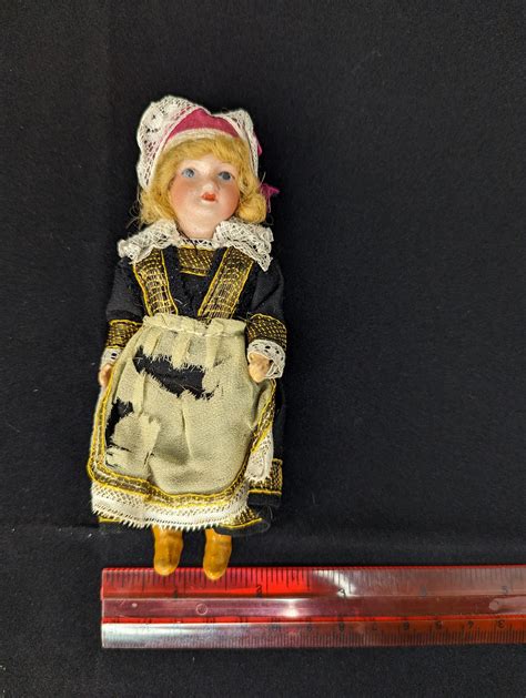 Antique French Porcelain Doll Hand Painted - Etsy