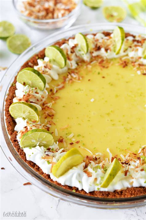 Toasted Coconut Key Lime Pie