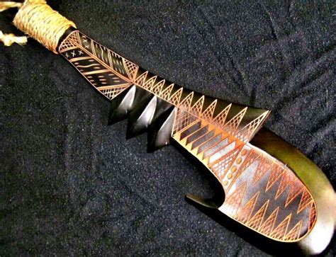 Samoan War club | Polynesian Crafts | Pinterest | Weapons and Craft