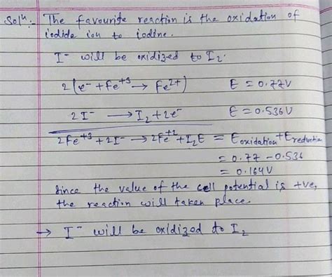 21. A solution contains Fe2+, Fe3+ and ions. This solution was treated ...