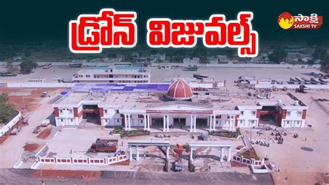 Drone Visuals of Dr YSR Bus Terminal Pulivendula | Bus Stand Drone ...