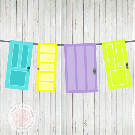 Monsters Inc Doors Printable