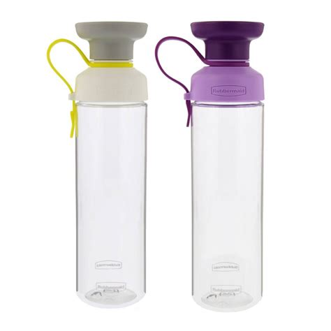 Rubbermaid Hydration Bottles-BPA Free, Odor & Stain Resistant-Reusable Water Bottle Great for On ...