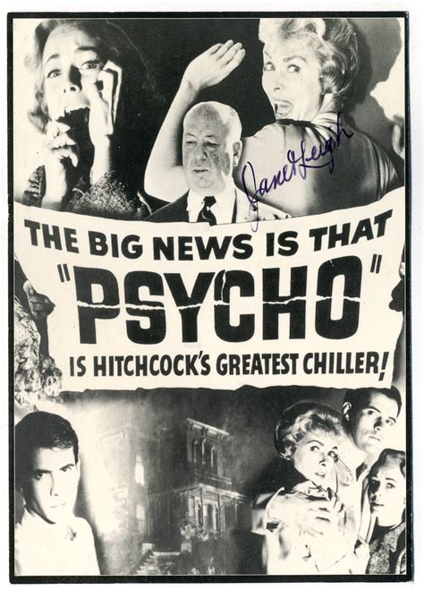 My signed Janet Leigh Psycho Poster : Hitchcock | H. Michael Karshis | Flickr