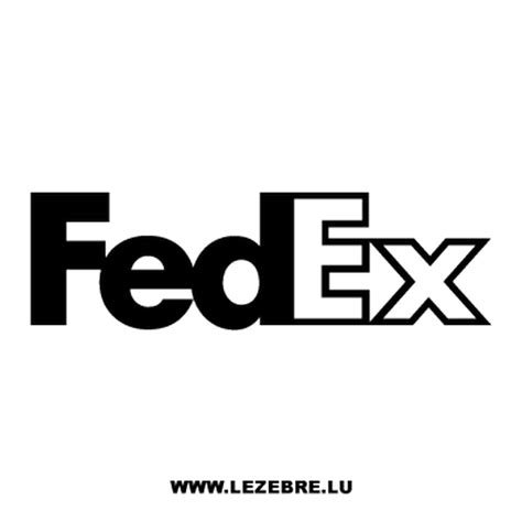 White FedEx Logo - LogoDix