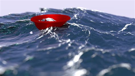 modifiers - How to make water not pass through bottom of floating object? - Blender Stack Exchange