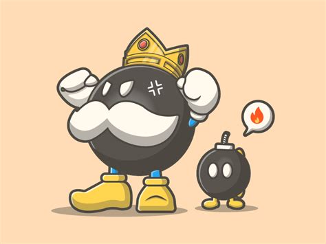 Bob-omb (Super Mario Enemies) 💥💣 😋 by catalyst on Dribbble