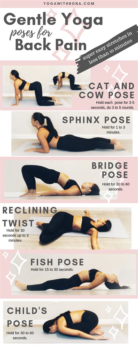 Gentle yoga poses for back pain | elephant journal