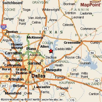 Wylie, Texas Area Map & More