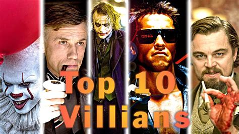 10 Most Evil Movie Villains of All Time - YouTube